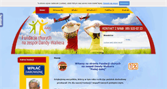 Desktop Screenshot of dandy-walker.org.pl